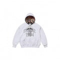 Supreme Graphic Print Hooded Sweatshirt - White